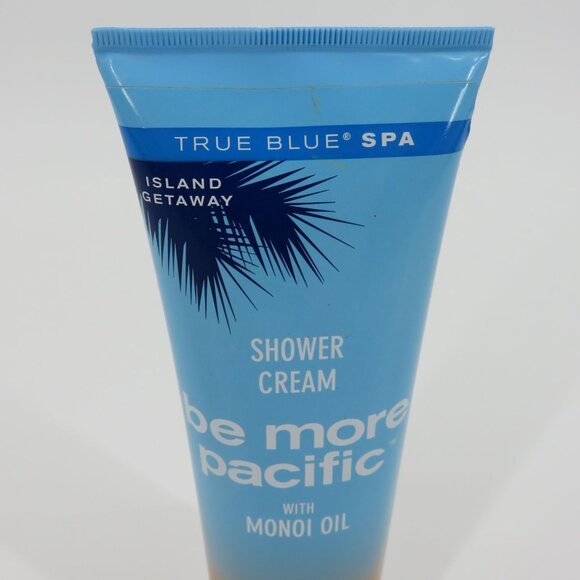 True Blue Spa Be More Pacific Monoi Oil Shower Cream 8oz USED See Current Weight - Picture 3 of 13